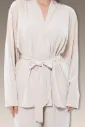 C BAIJ CREPE ROBE